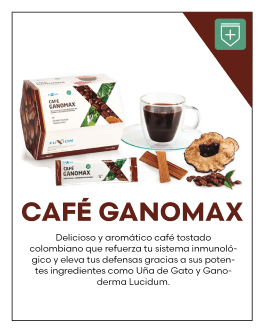 CAFE GANOMAX FUXION ¿que es, para que sirve, como se usa, donde comprar?
