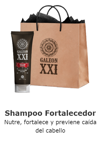 Productos Fuxion Galeon XXI Shampoo fortalecedor de cabello champu anti caida de cabello