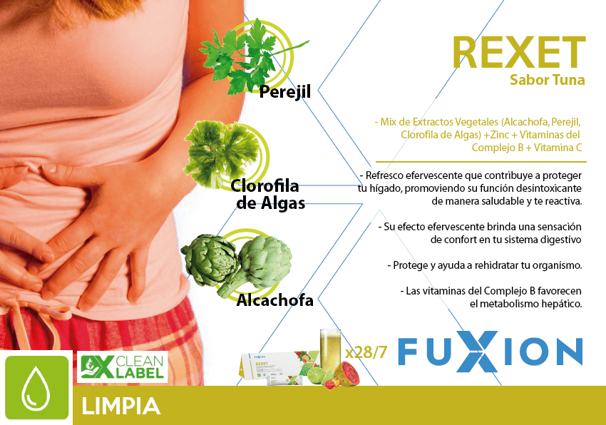 Productos Fuxion como donde comprar Rexet bebida efervescente para proteger limpiar el hígado y depurar organismo resaca