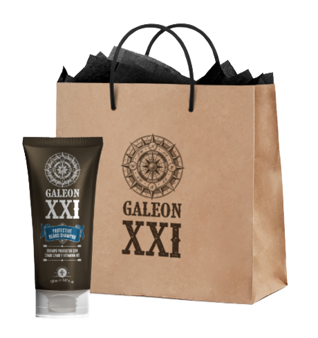 productos fuxion galeon xxi shampoo protector para barba cosmeceutico para hombre varon masculino